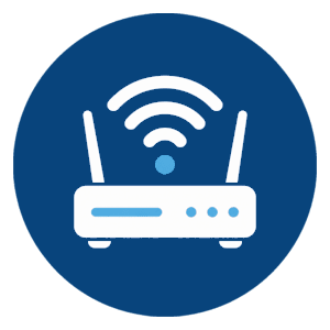 Wi-Fi router illustration